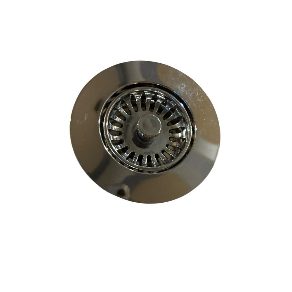Kitchen Sink Strainers and Stopper Silver Set of 2